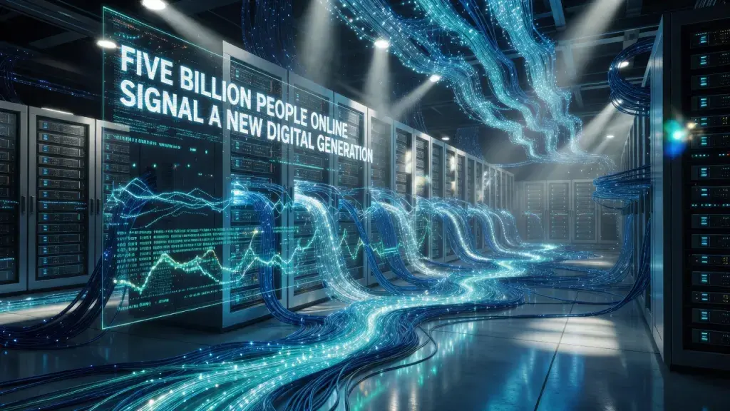 Five Billion People Online Signal a New Digital Generation