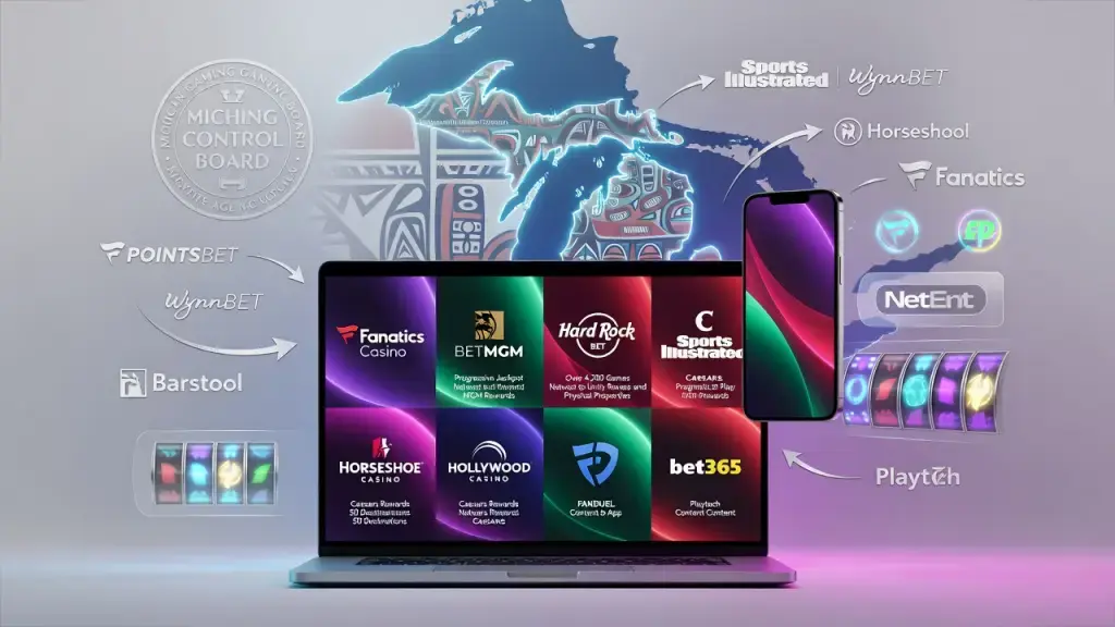 Michigan's Online Casino Market Expands With New Licensed Entrants